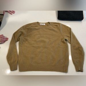 ENTIREWORLD camel crew neck